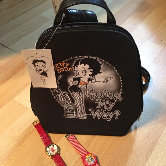 betty boop mini backpack
